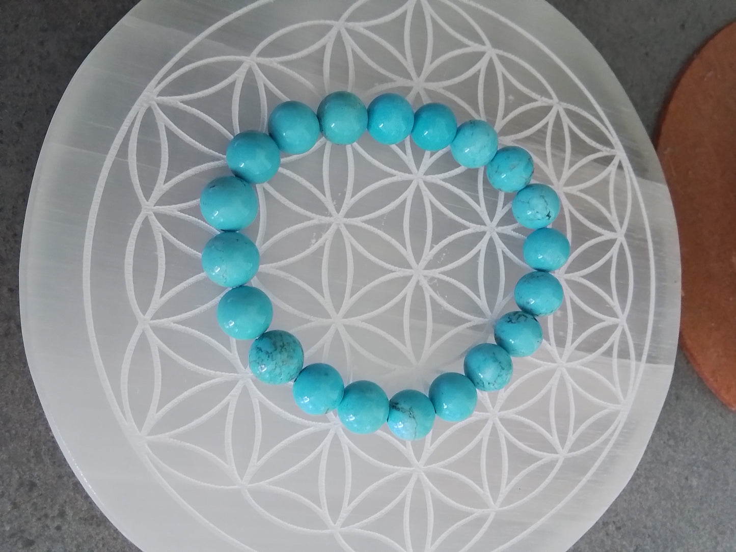 Bracelet en Turquoise stabilisée