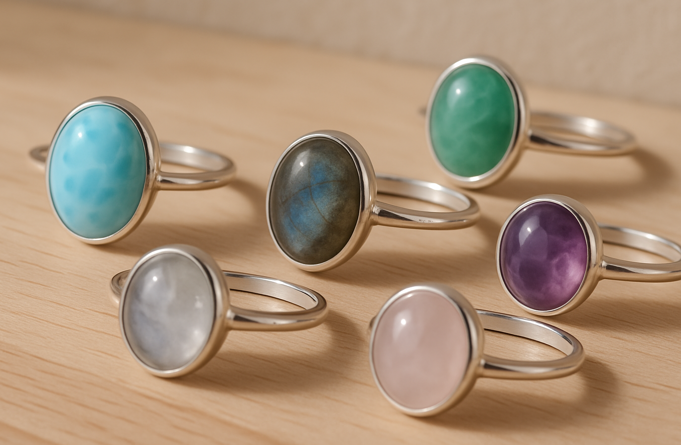 Bagues en argent sterling