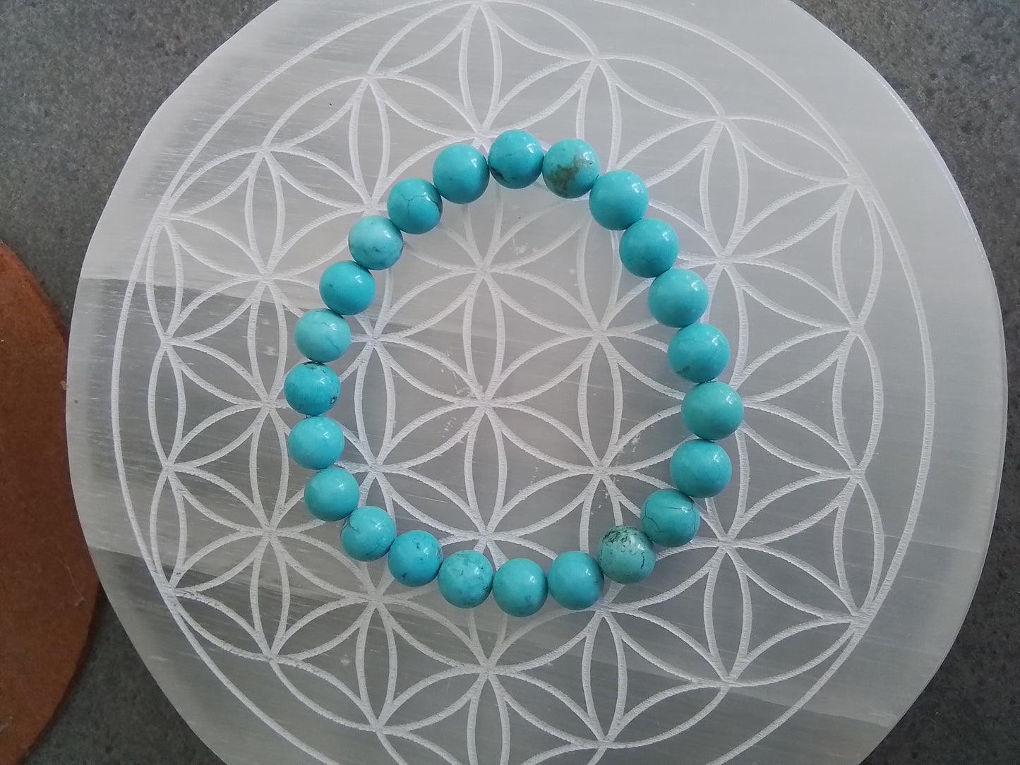 Bracelet en Turquoise stabilisée