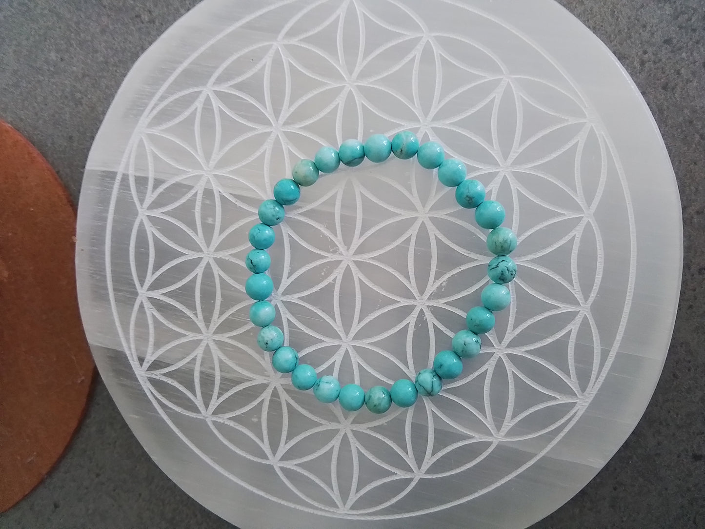 Bracelet en Turquoise stabilisée