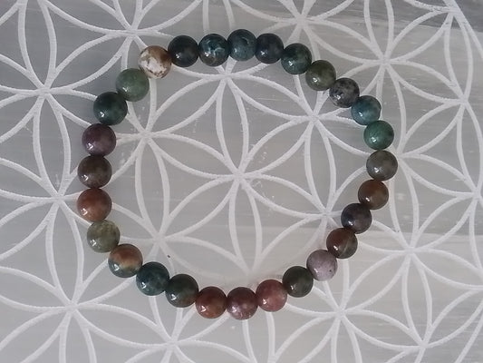 Bracelet en Agate indienne